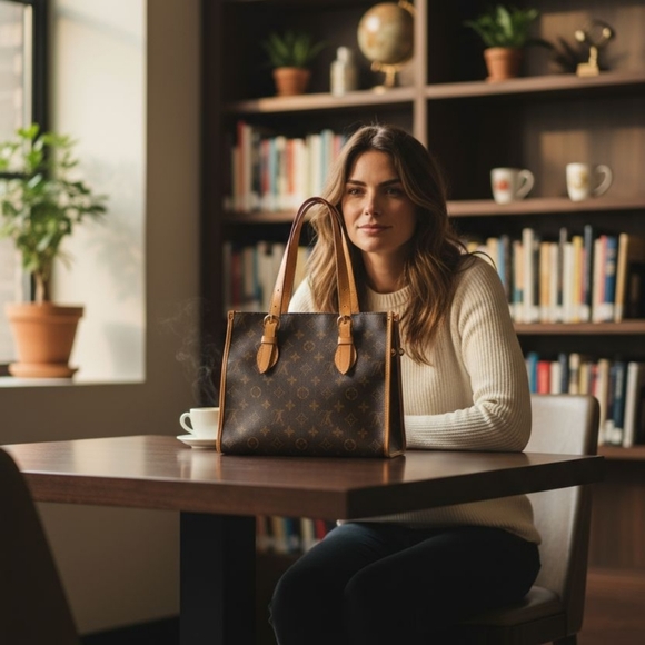 Louis Vuitton Popincourt Haut Monogram Shoulder Bag - Picture 1 of 15